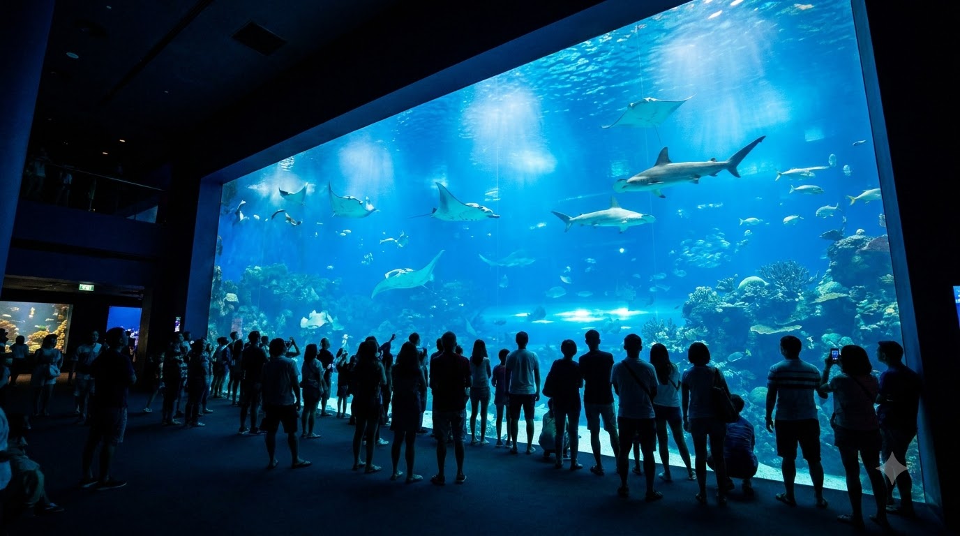 S.E.A. Aquarium Sentosa Singapore