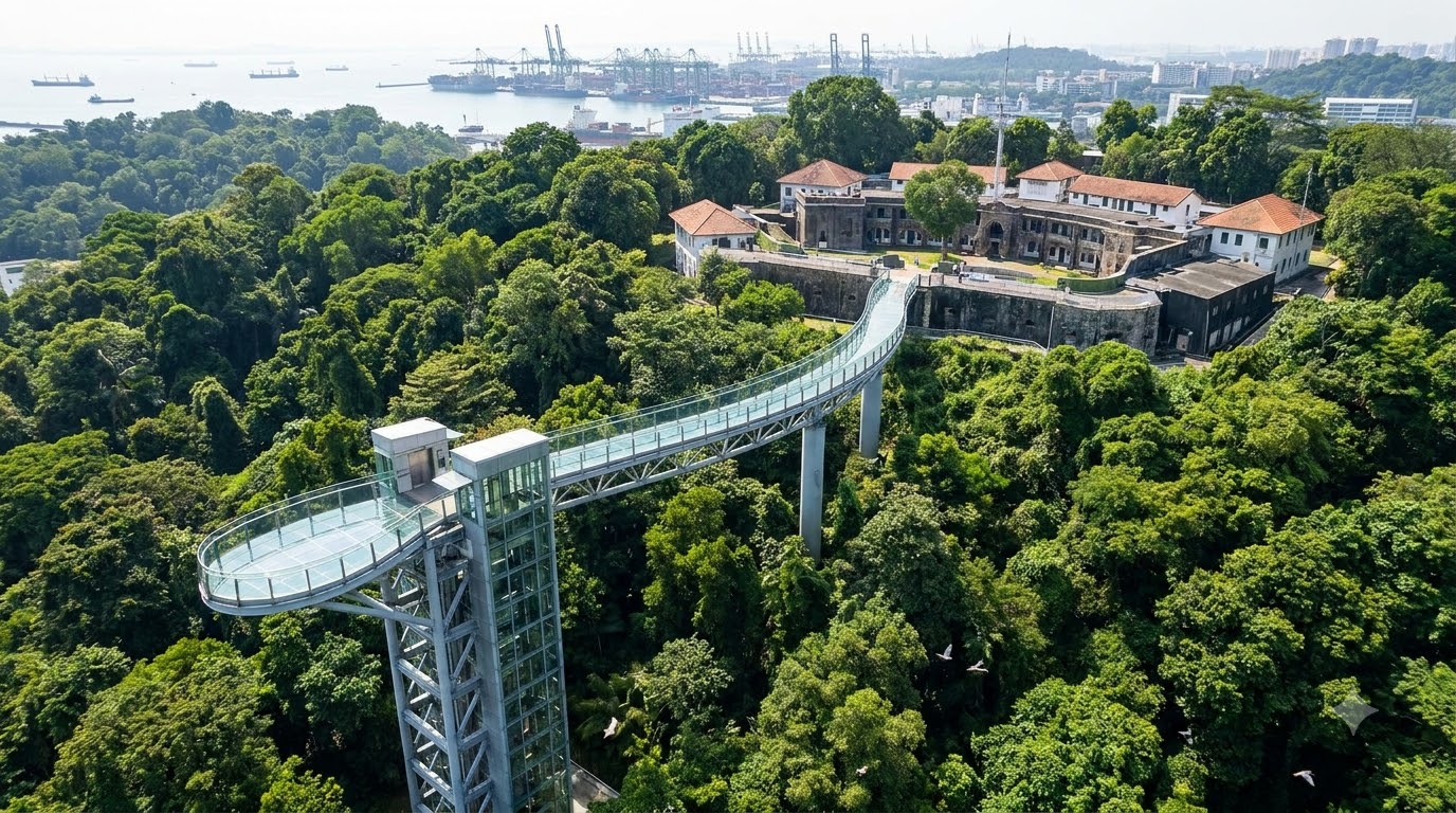 Fort Siloso Skywalk Sentosa