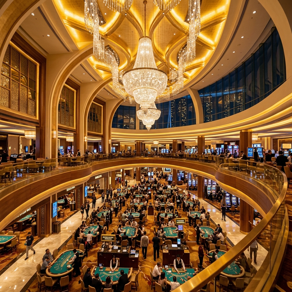 Marina Bay Sands Casino Interior Marina Bay Sands Casino Interior