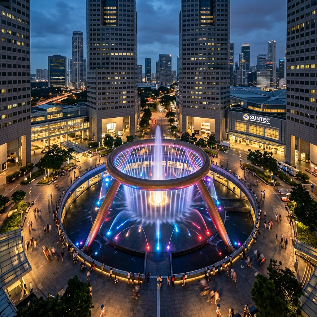 Fountain of Wealth at Suntec City Fountain of Wealth