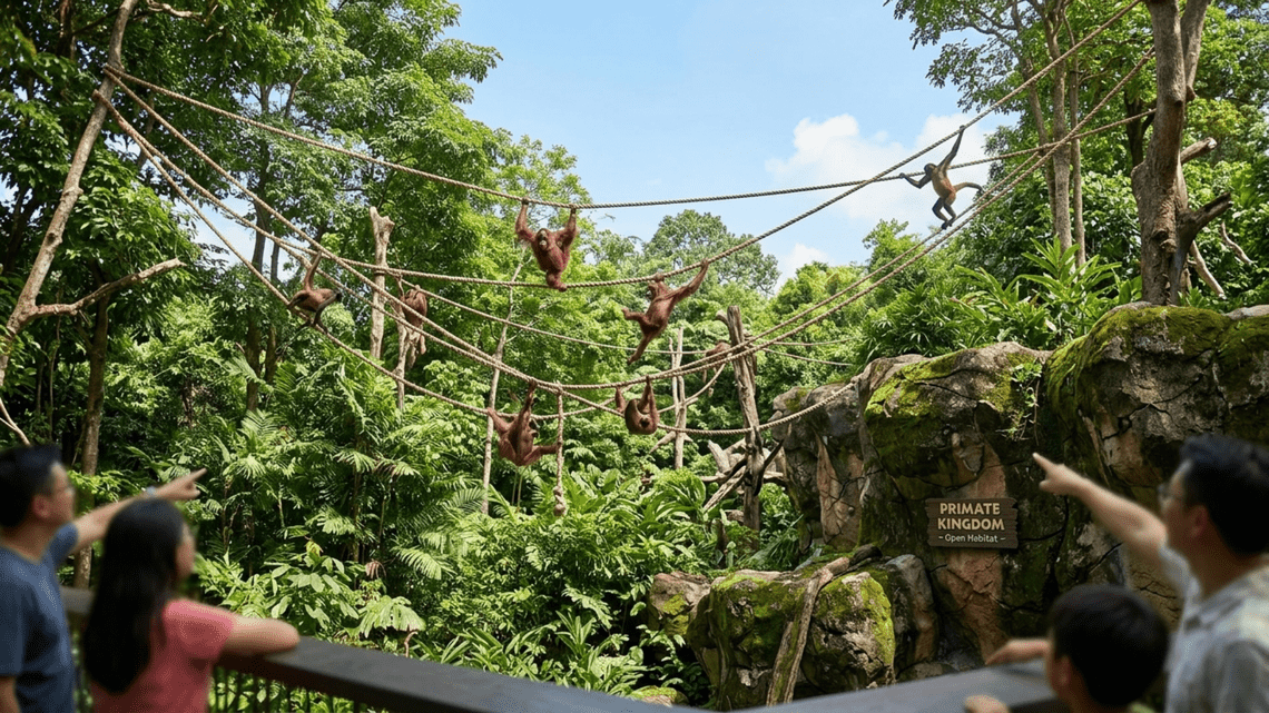 Mandai Night Safari nocturnal wildlife park and evening entertainment in Singapore Mandai Night Safari nocturnal wildlife park and evening entertainment in Singapore