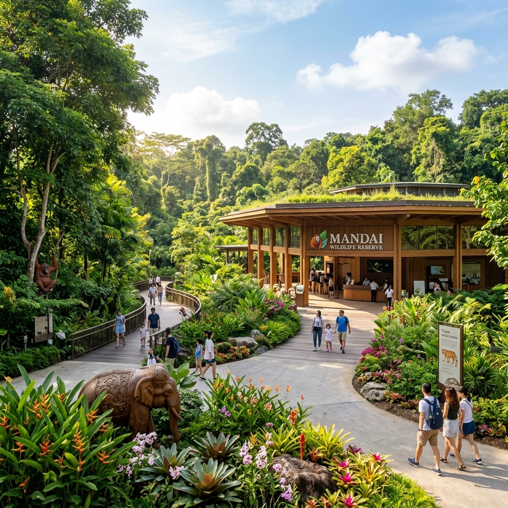 Mandai Wildlife Reserve Singapore Visitor Guide Scenic Entrance Mandai Wildlife Reserve Singapore Visitor Guide Scenic Entrance